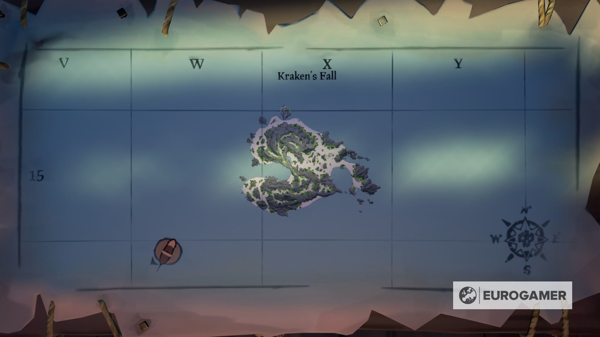Sea of Thieves Mapa Coordenadas de las islas, nombres, formas y cómo encontrarlas Eurogamer.es
